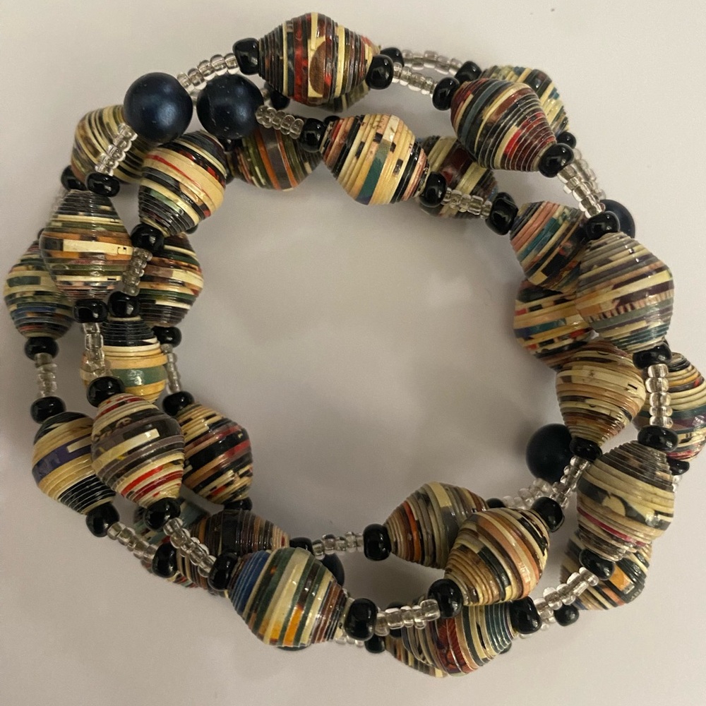 Handmade Paper Necklace
